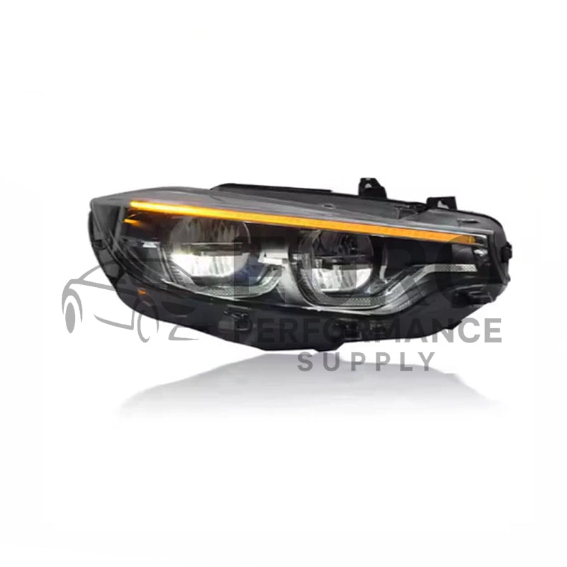 Ikon II Style Bmw 4 Series F32 F33 F82 Dual-Color Headlights Yellow-White DRL