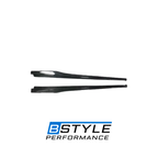BMW F30 F32 F36 Universal Style Carbon Fiber Side Skirt Extensions