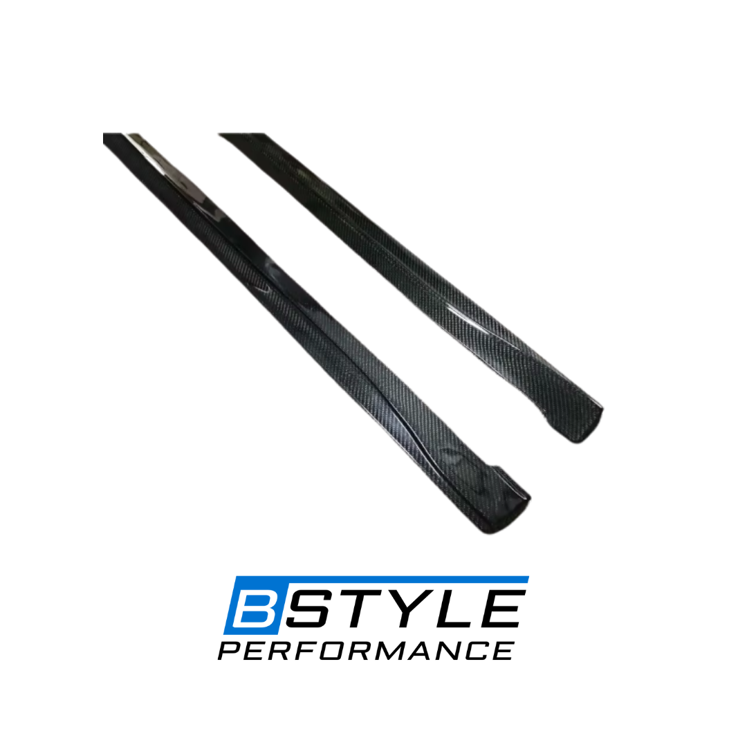 BMW F30 F32 F36 Universal Style Carbon Fiber Side Skirt Extensions