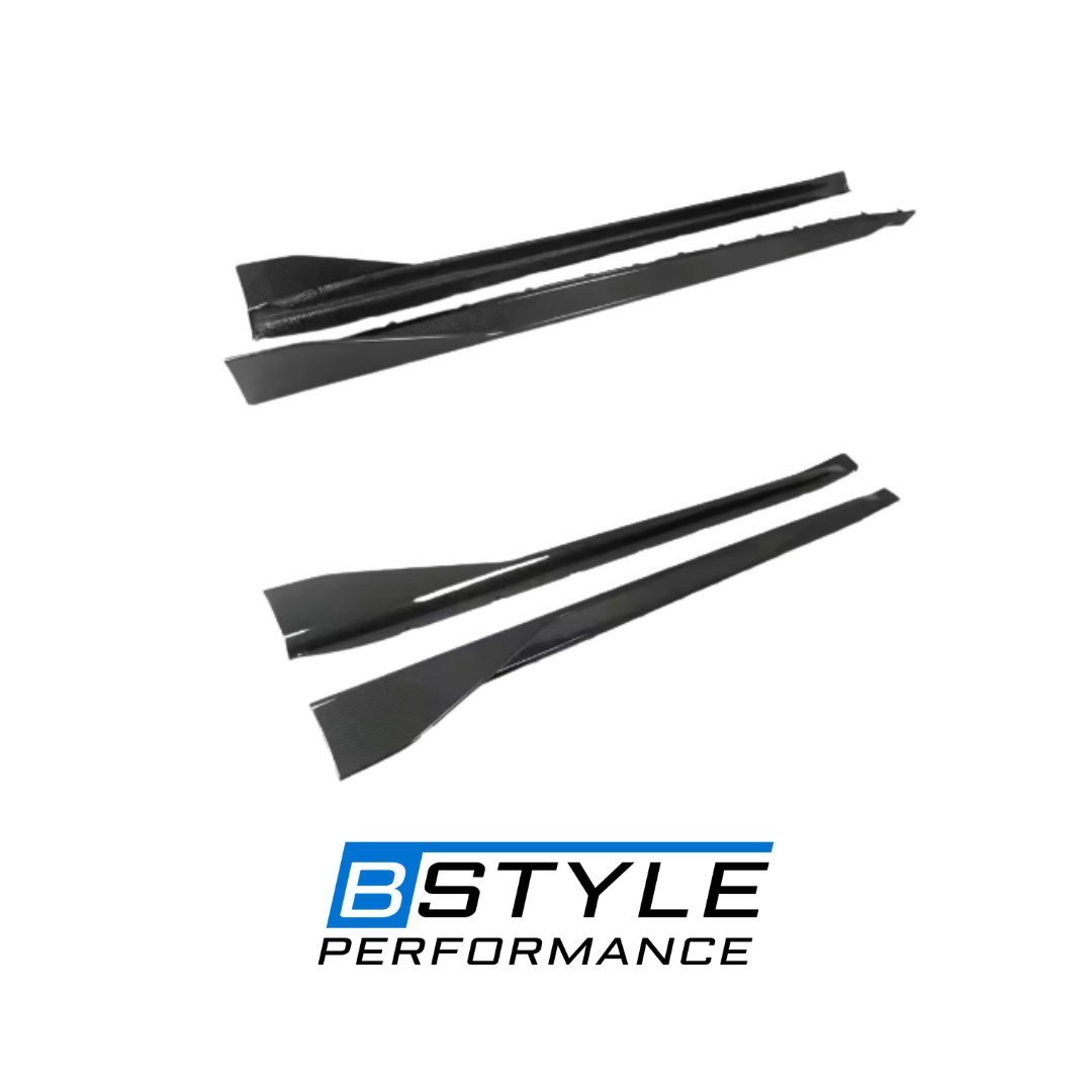 BMW M3 G80 MP-Style Dry Carbon Fiber Side Skirt Extension