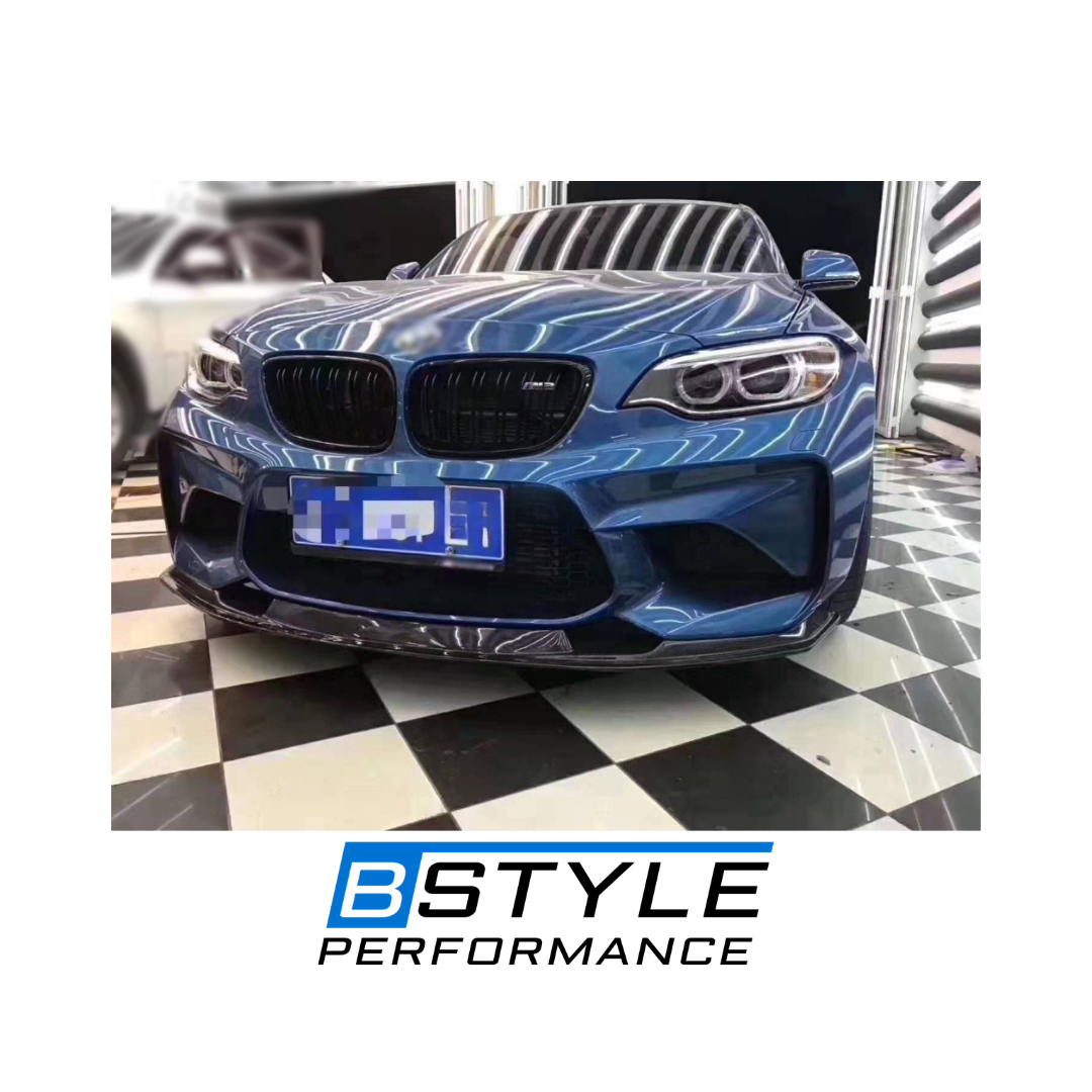 BMW F87 M2 MTC Style Carbon Fiber Front Bumper Lip