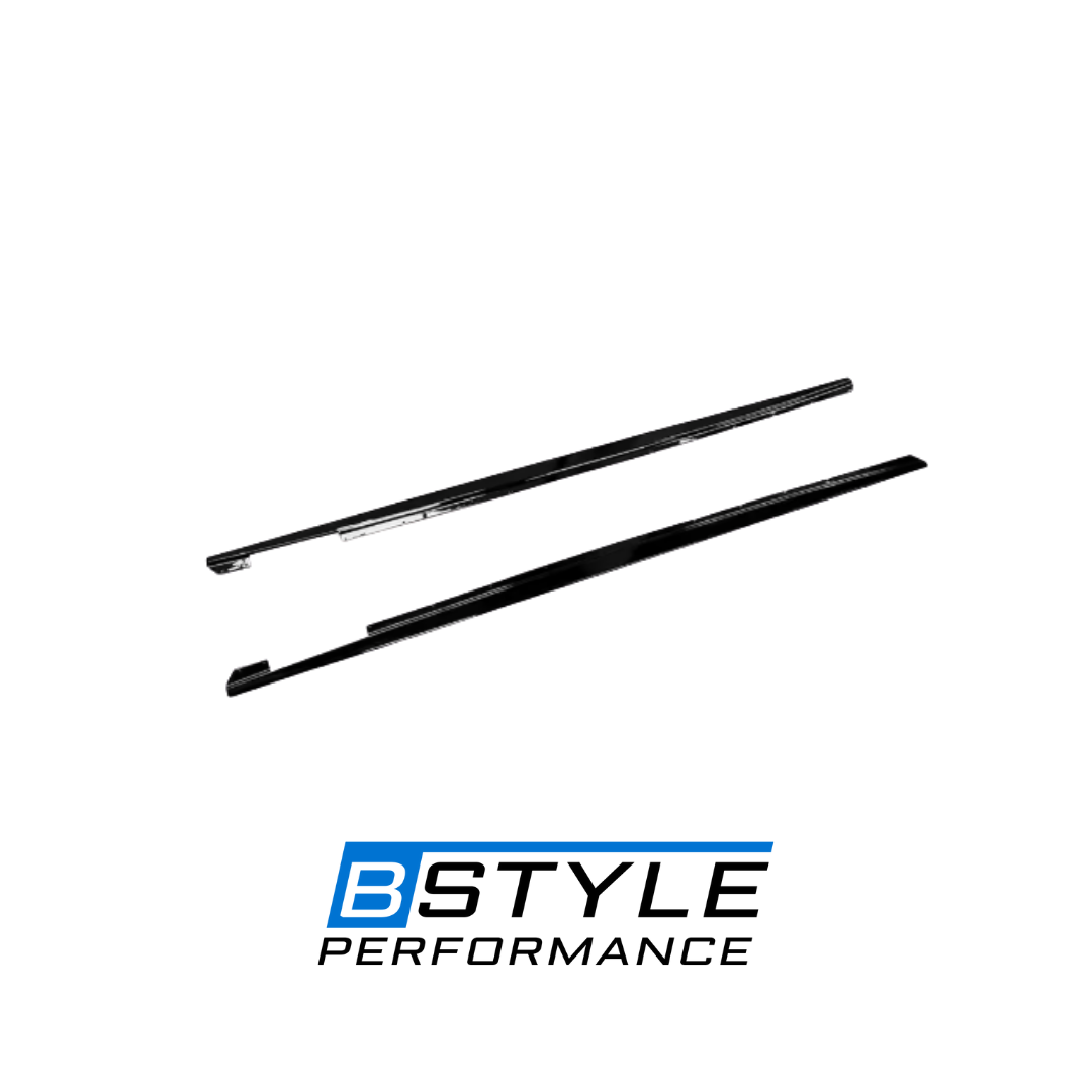 BMW 3 Series G20 AC-Style Gloss Black Side Skirt Extensions
