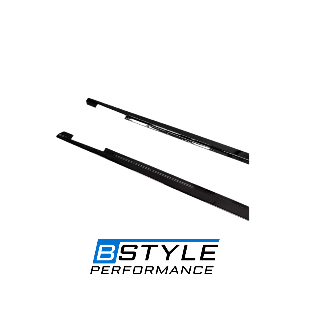 BMW 3 Series G20 AC-Style Gloss Black Side Skirt Extensions