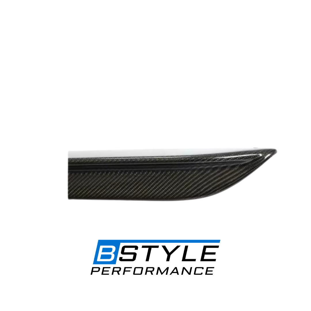 BMW 3 Series G20 LCI M-Performance Style Carbon Fiber Side Skirt Extensions
