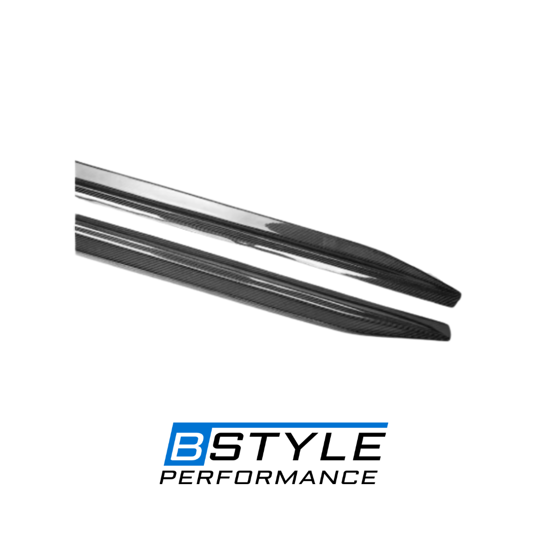BMW 3 Series G20 G28 Carbon Fiber Side Skirt Extension Conversion Kit