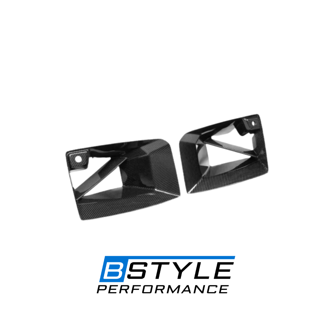 BMW G87 M2 MP Style Dry Carbon Fiber Air Duct Bumper Vents