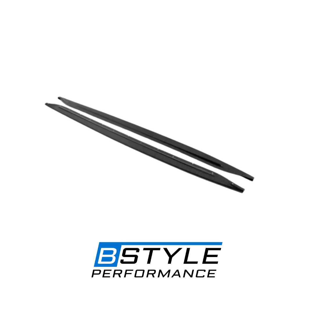 BMW M3 G80 M4 G82 Dry Carbon Fiber Side Skirt Extensions (2021+)