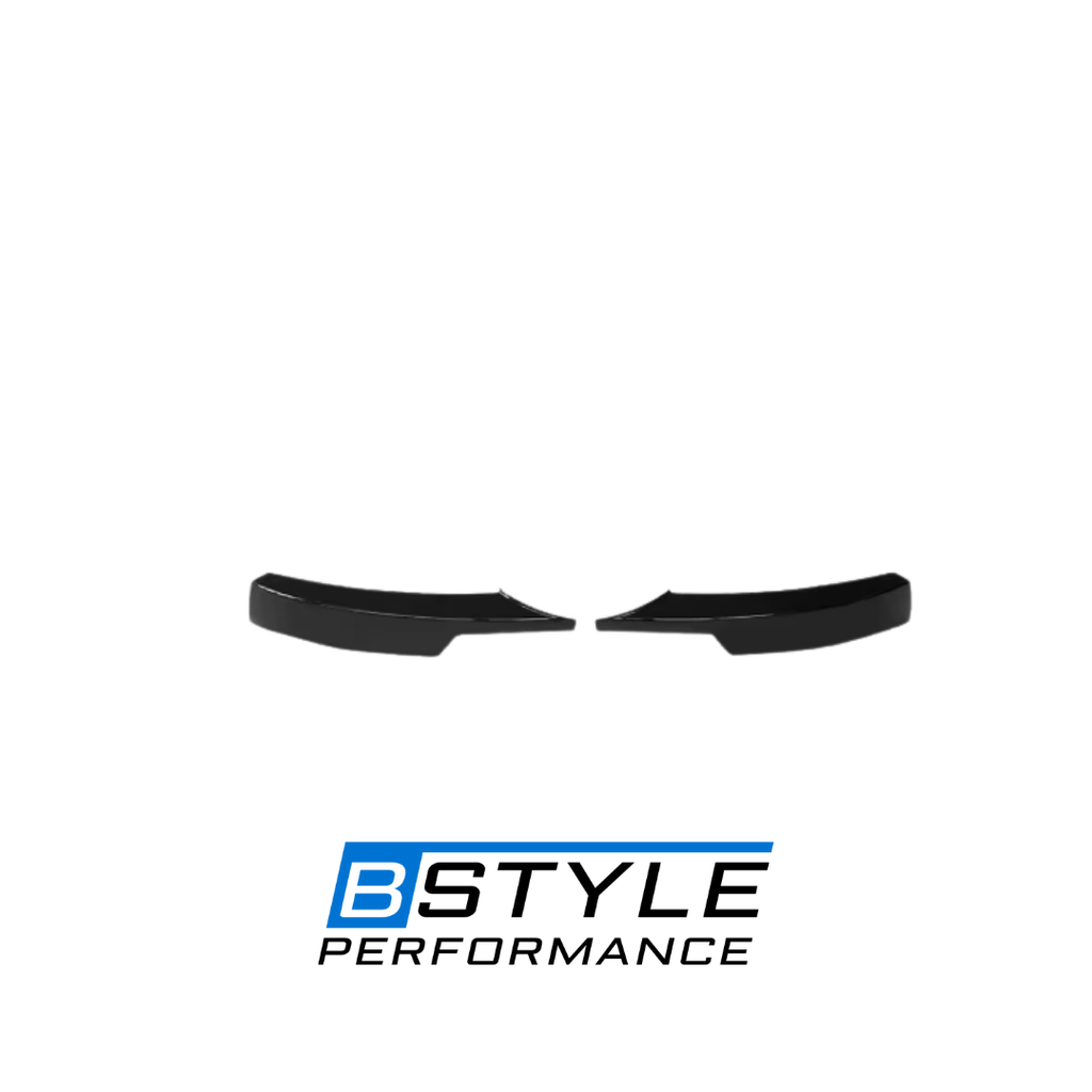 BMW 3 Series F30 M-Sport Gloss Black Front Bumper Lip Splitter (ABS)