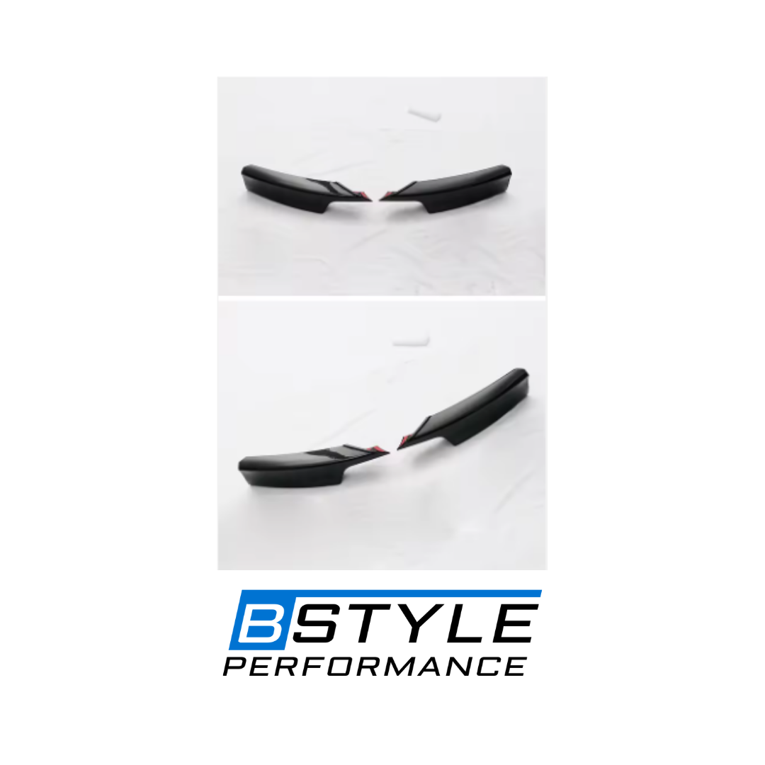 BMW 3 Series F30 M-Sport Gloss Black Front Bumper Lip Splitter (ABS)