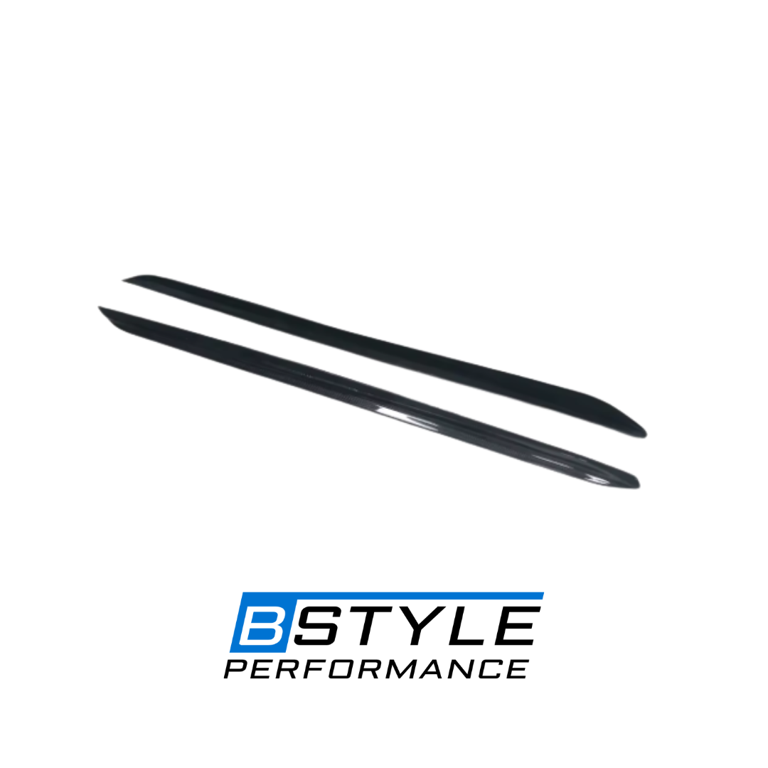 BMW 3 Series G20 Real Carbon Fiber Side Skirt Extensions (2018-2025)