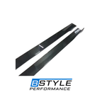 BMW Universal Style Carbon Fiber Side Skirt Extensions (1 2 3 4 5 6 Series)