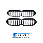 BMW 2 Series F44 Gran Coupe Gloss Black Double Slat Front Kidney Grille