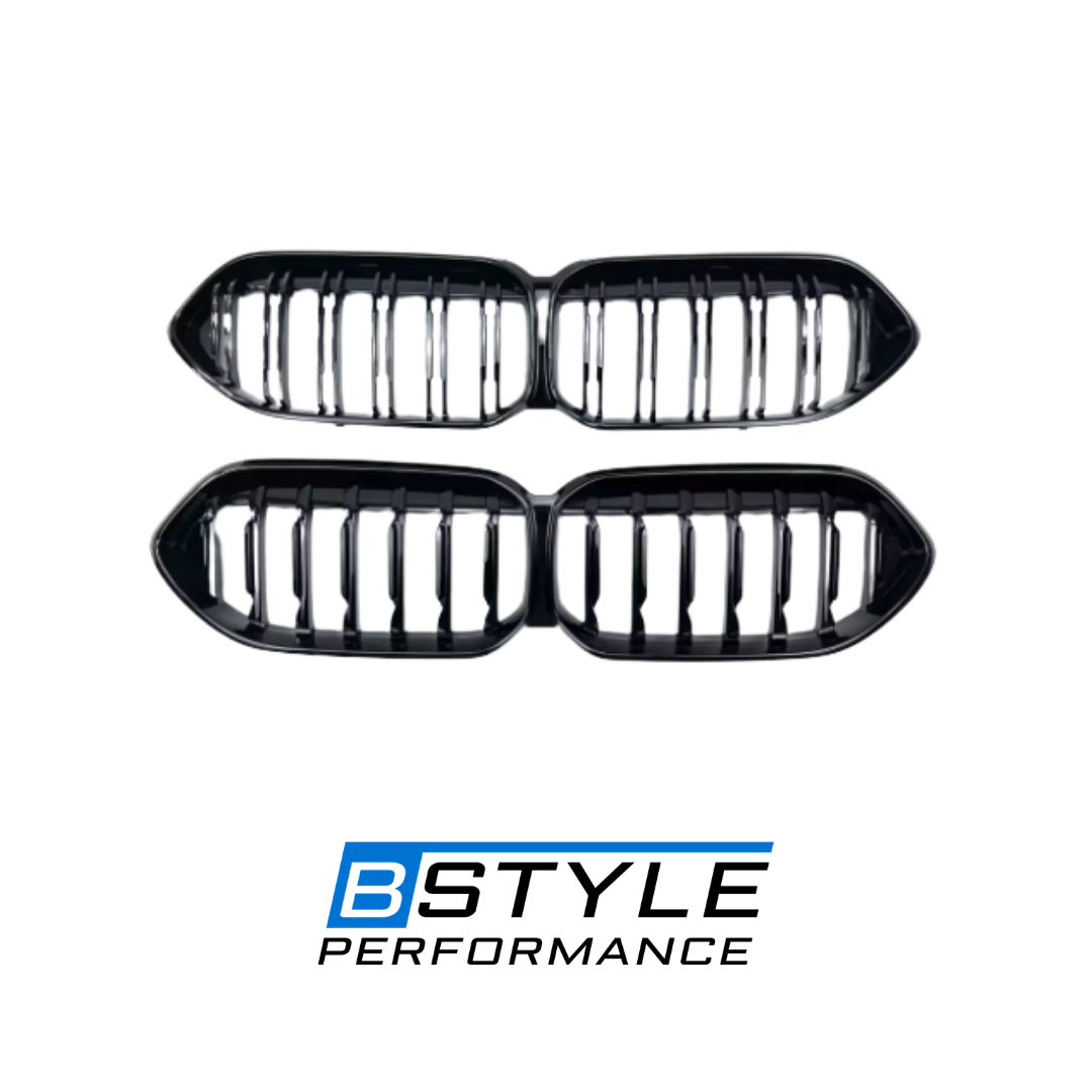 BMW 2 Series F44 Gran Coupe Gloss Black Double Slat Front Kidney Grille