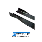 BMW Universal Style Carbon Fiber Side Skirt Extensions (1 2 3 4 5 6 Series)