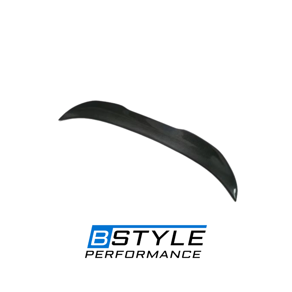 BMW 3 Series F30 F80 M3 PSM Style High-Kick Carbon Fiber Rear Trunk Spoiler