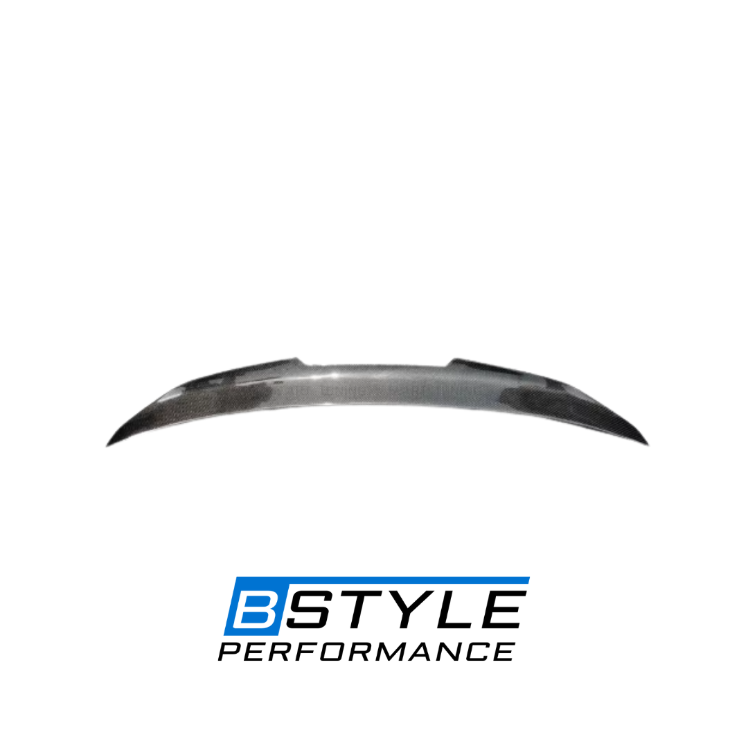 BMW 3 Series F30 F80 M3 PSM Style High-Kick Carbon Fiber Rear Trunk Spoiler