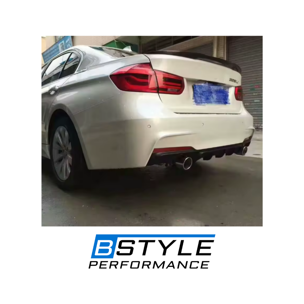 BMW 3 Series F30 F80 M3 PSM Style High-Kick Carbon Fiber Rear Trunk Spoiler