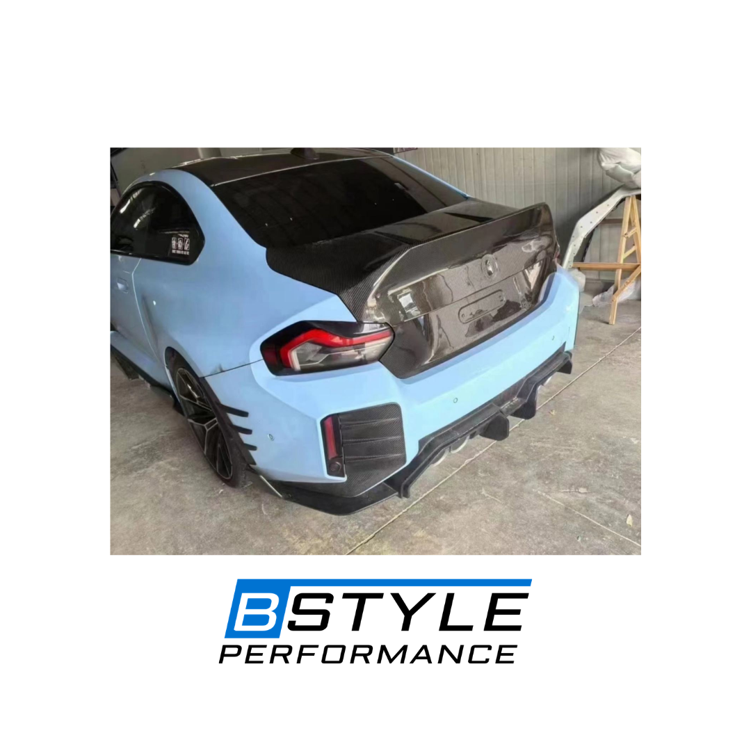 BMW G87 M2 & G42 M240i CSL Style Dry Carbon Fiber Trunk Lid