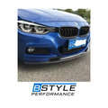 BMW 3 Series F30 M Sport V-Style Carbon Fiber Front Bumper Lip Splitter
