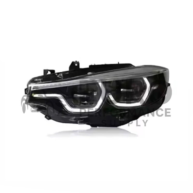 Ikon II Style Bmw 4 Series F32 F33 F82 Dual-Color Headlights Yellow-White DRL