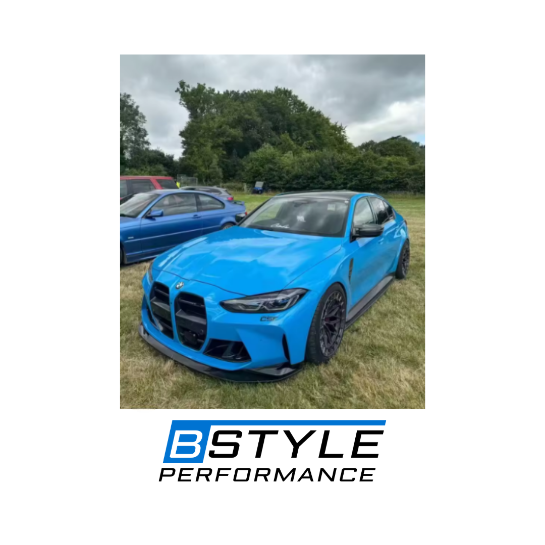 BMW M3 G80 M4 G82 R44 Style Dry Carbon Fiber Front Bumper Lip Splitter