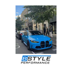 BMW M3 G80 M4 G82 R44 Style Dry Carbon Fiber Front Bumper Lip Splitter