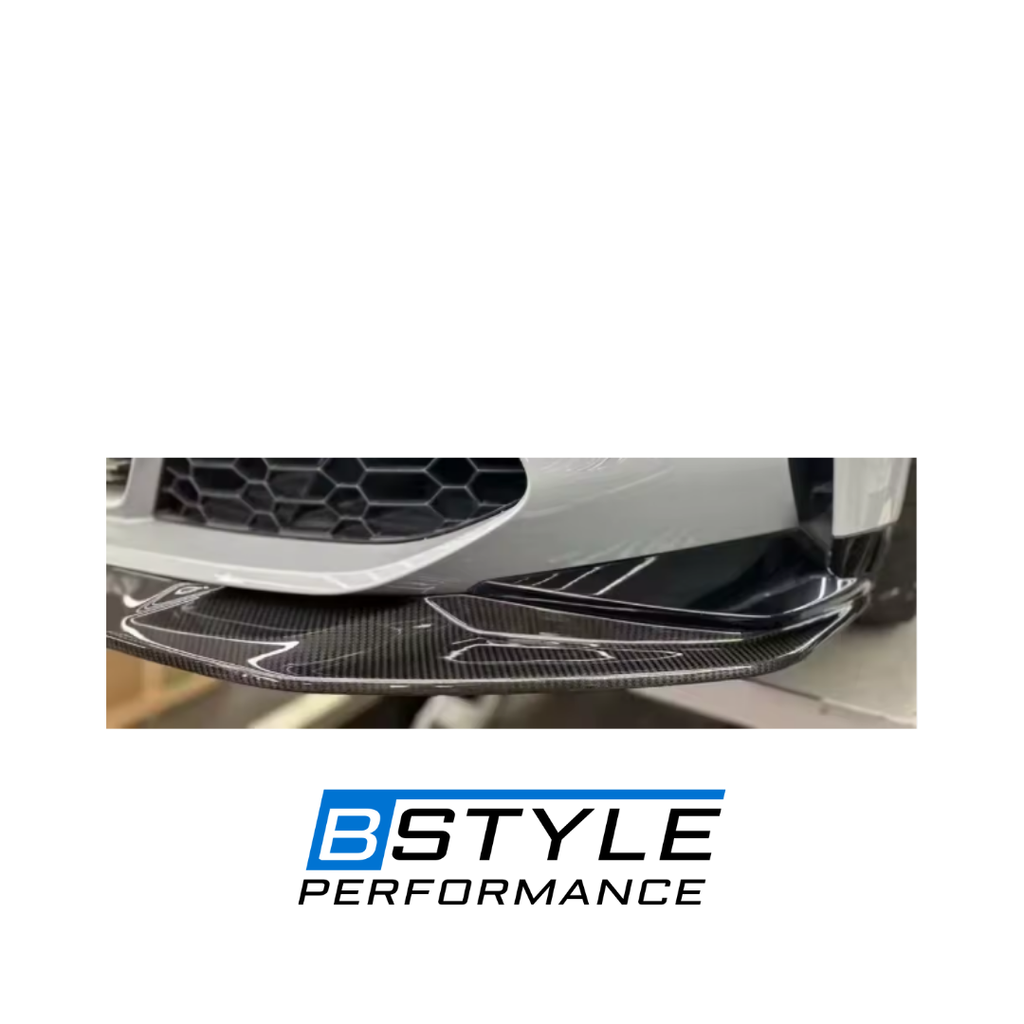 BMW M3 G80 M4 G82 R44 Style Dry Carbon Fiber Front Bumper Lip Splitter