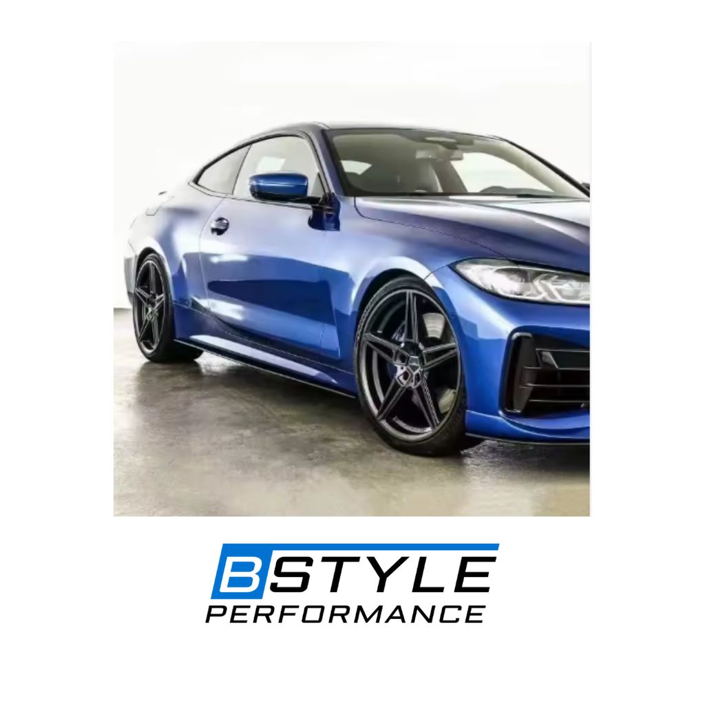 BMW 4 Series G22 G23 AC Style Side Skirt Rocker Panel Extension