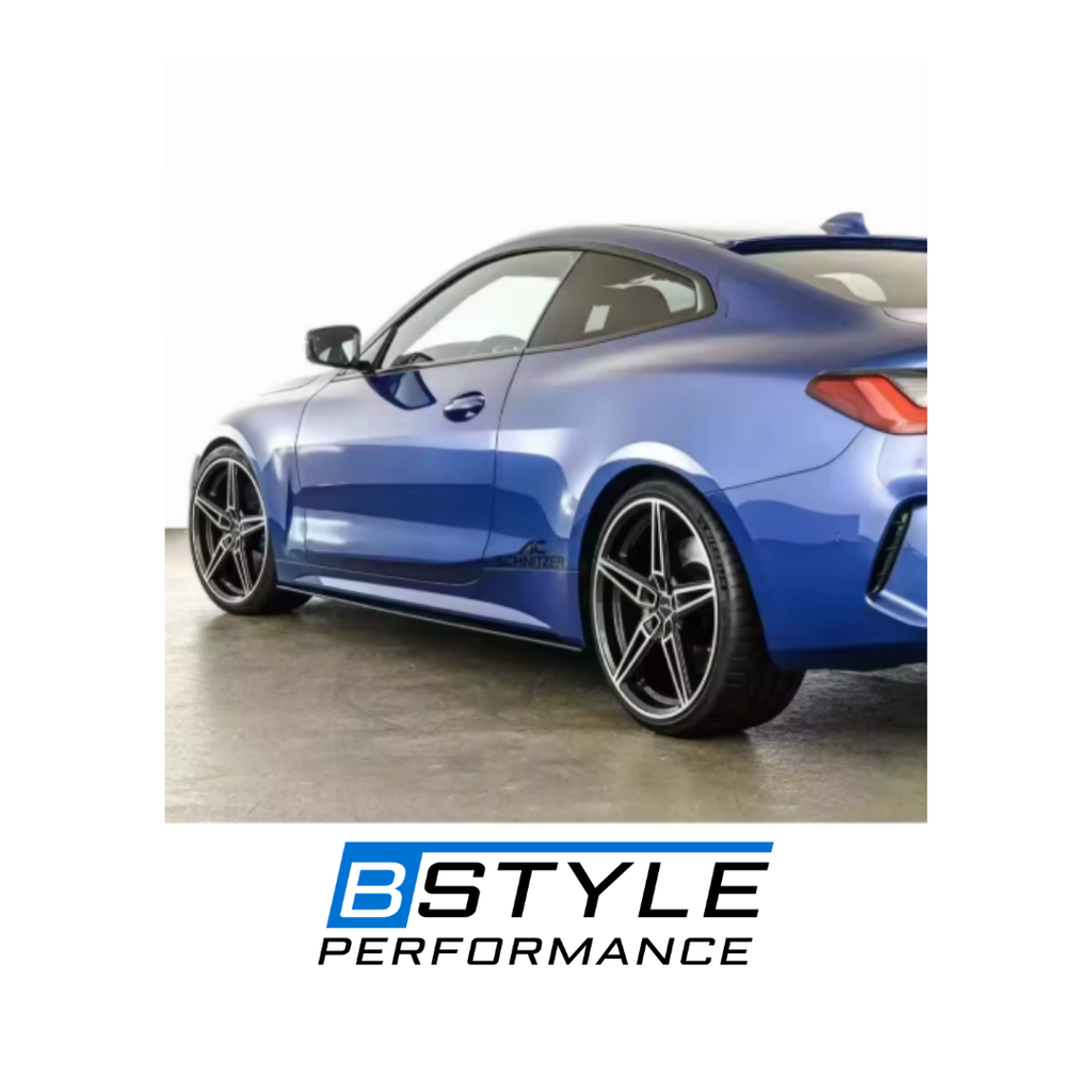 BMW 4 Series G22 G23 AC Style Side Skirt Rocker Panel Extension