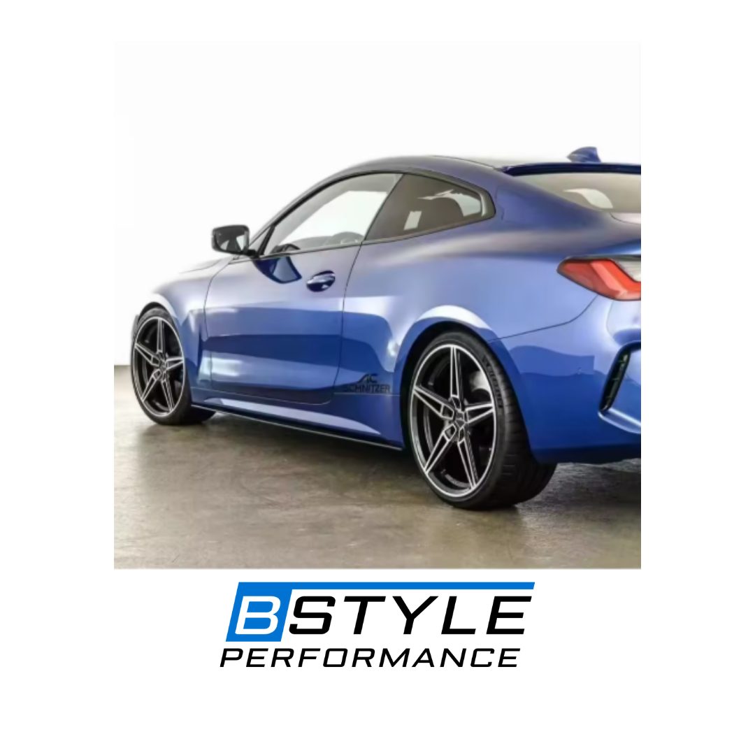 BMW 4 Series G22 G23 AC Style Side Skirt Rocker Panel Extension