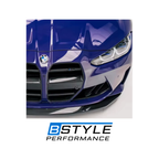 BMW M3 G80 M4 G82 R44 Style Dry Carbon Fiber Front Bumper Lip Splitter