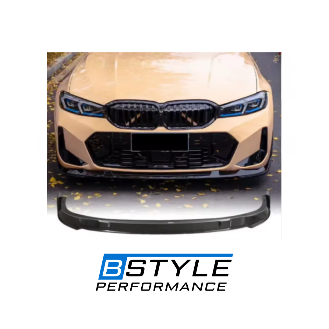 BMW 3 Series G20 LCI M-Sport Carbon Fiber Front Bumper Lip Splitter