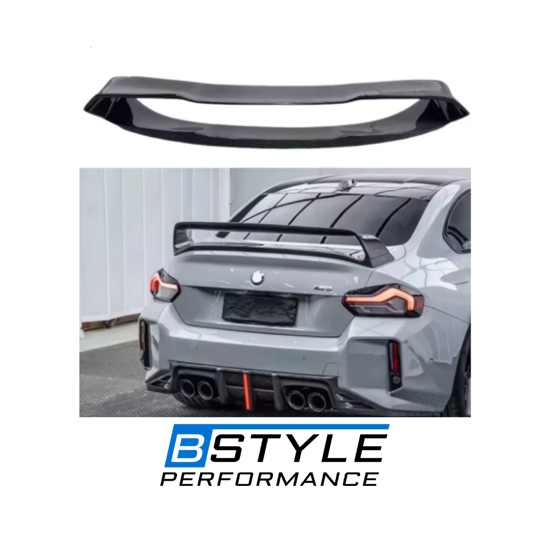 BMW G87 M2 Carbon Fiber Rear Trunk Spoiler