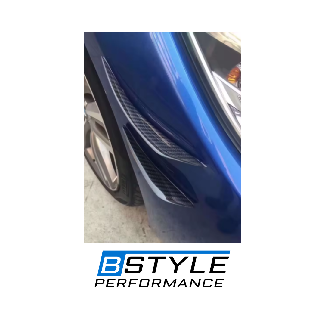 BMW M3 F80 M4 F82 Carbon Fiber Front Bumper Side Fins Canards