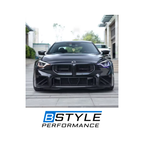 BMW G87 M2 Dry Carbon Fiber Front Bumper Air Vent Grilles - SQ Style