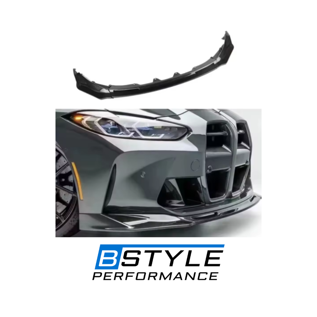 BMW M3 G80 M4 G82 Dry/Wet Carbon Fiber Front Bumper Lip Splitter
