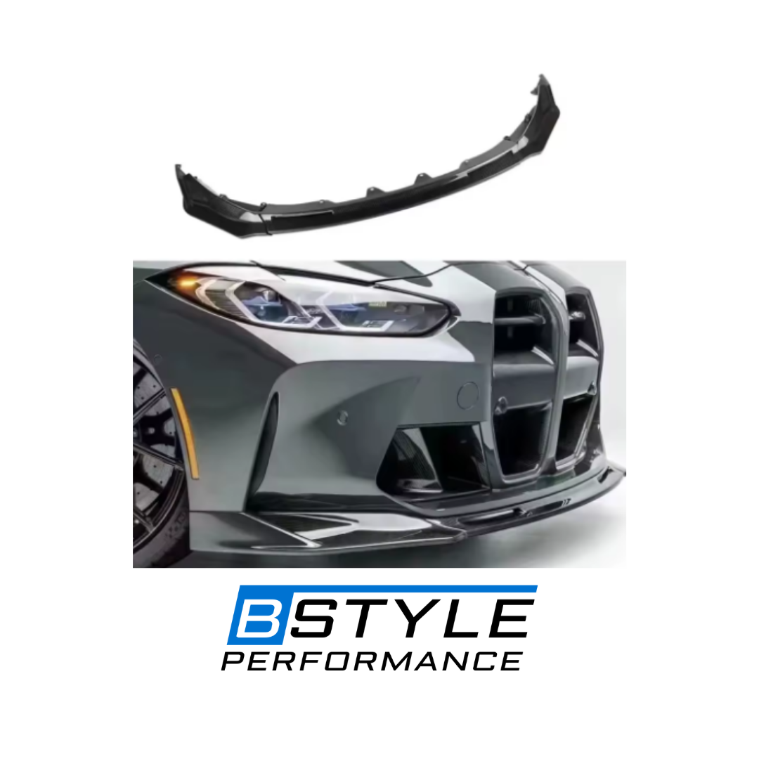 BMW M3 G80 M4 G82 Dry/Wet Carbon Fiber Front Bumper Lip Splitter