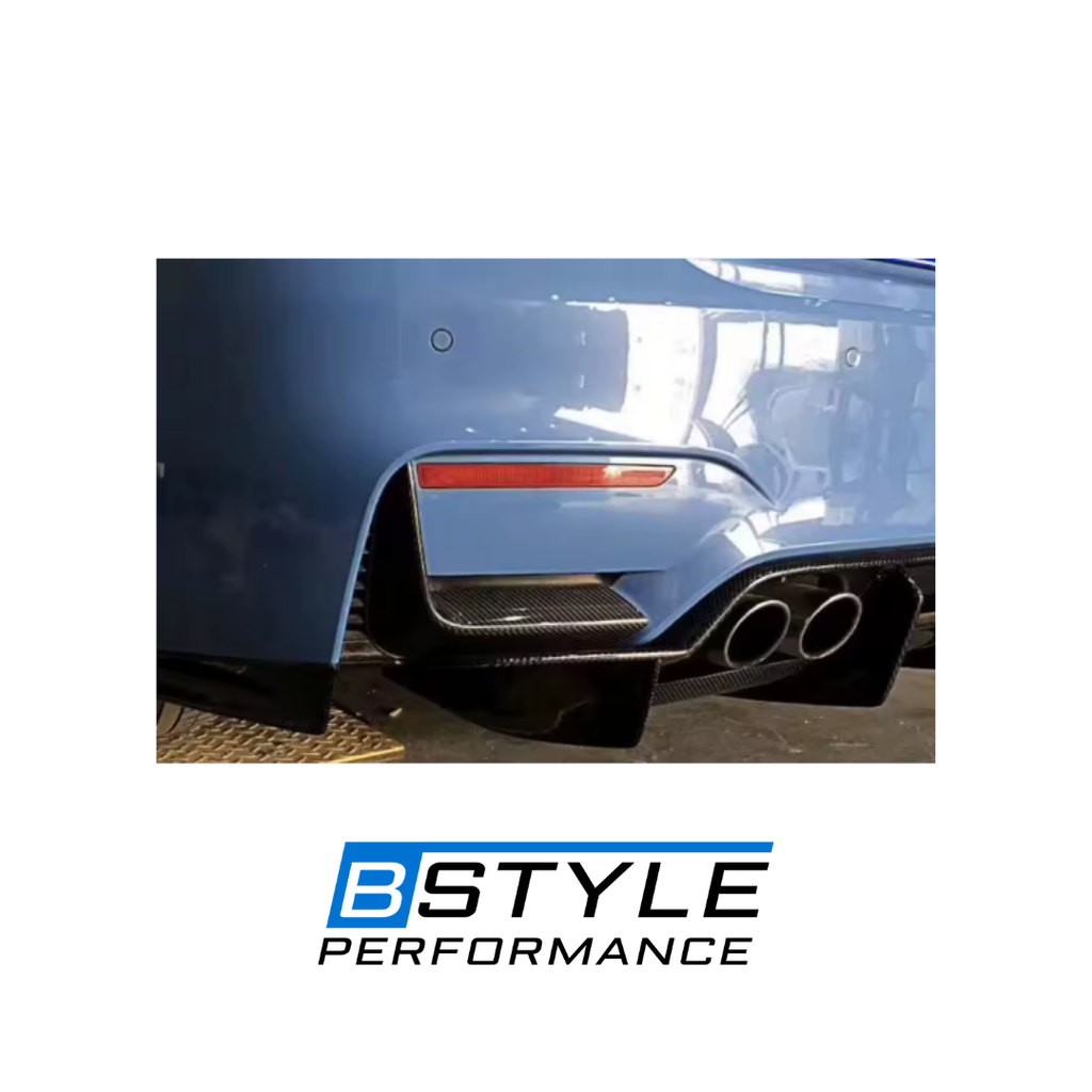BMW F80 M3 F82 M4 Dry Carbon Rear Bumper Diffuser