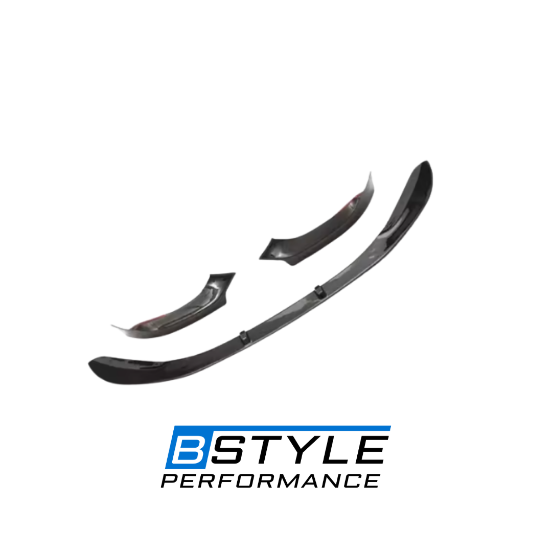 BMW 1 Series F20 LCI M Sport MP Style Gloss Black Front Bumper Lip