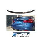 BMW 3 Series F30 M Sport MP Style Carbon Fiber Front Bumper Splitter