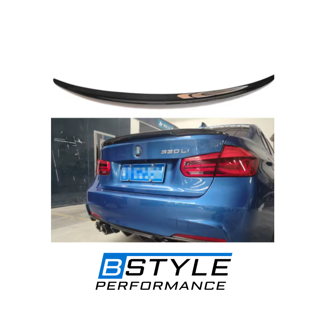 BMW 3 Series F30 M Sport MP Style Carbon Fiber Front Bumper Splitter