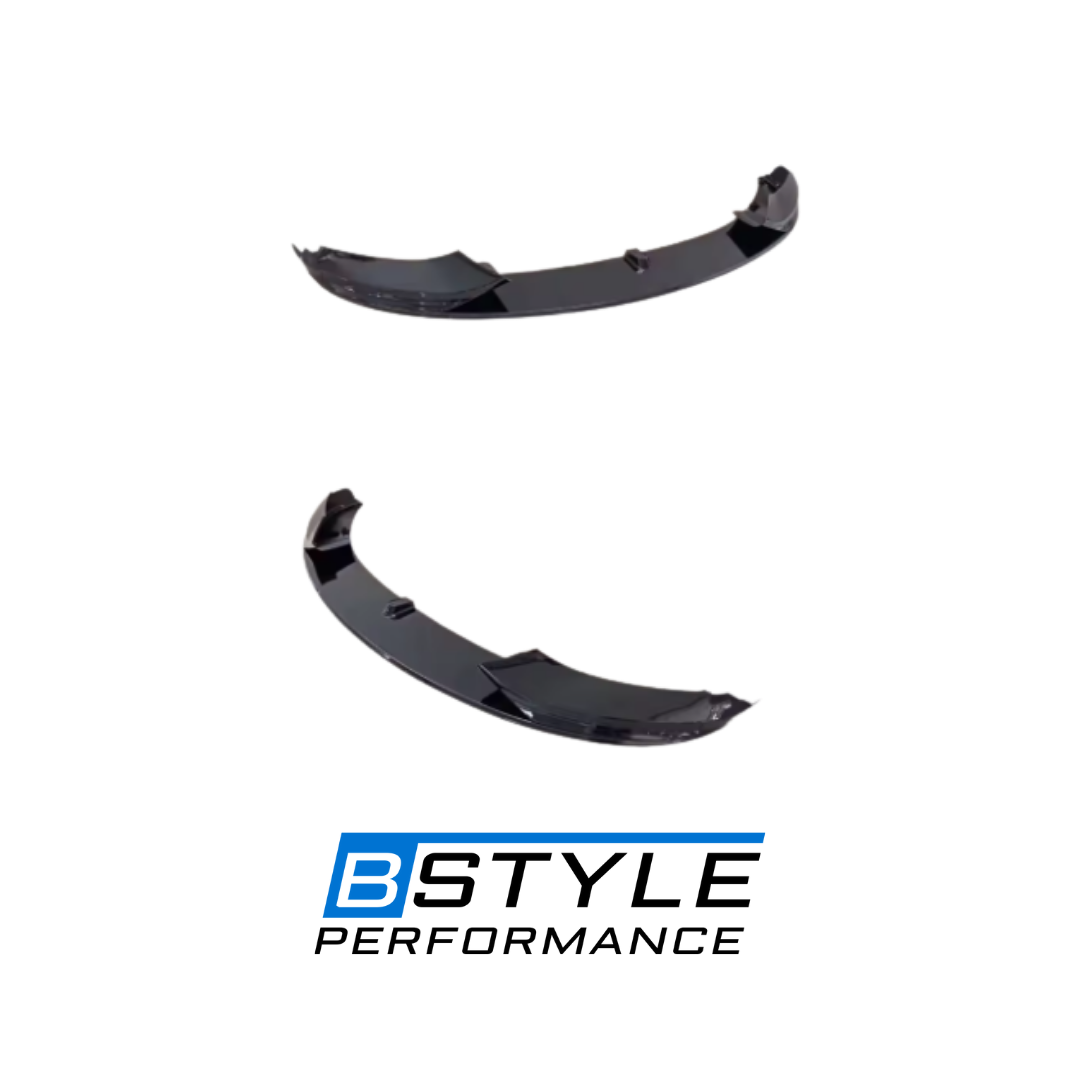 BMW 4 Series F32 F33 F36 MP Style Gloss Black Front Bumper Lip