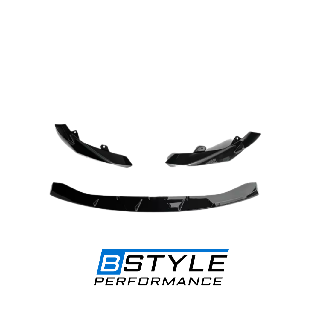 BMW M3 G80 M4 G82 MP Style Gloss Black Front Bumper Lip Splitter