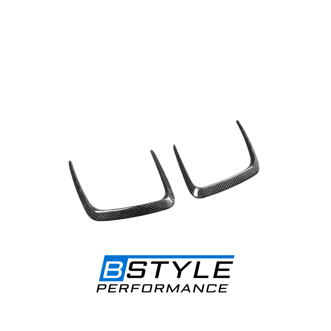 BMW M3 G80 M4 G82 Dry Carbon Fiber Front Hood Engine Air Vent Trims