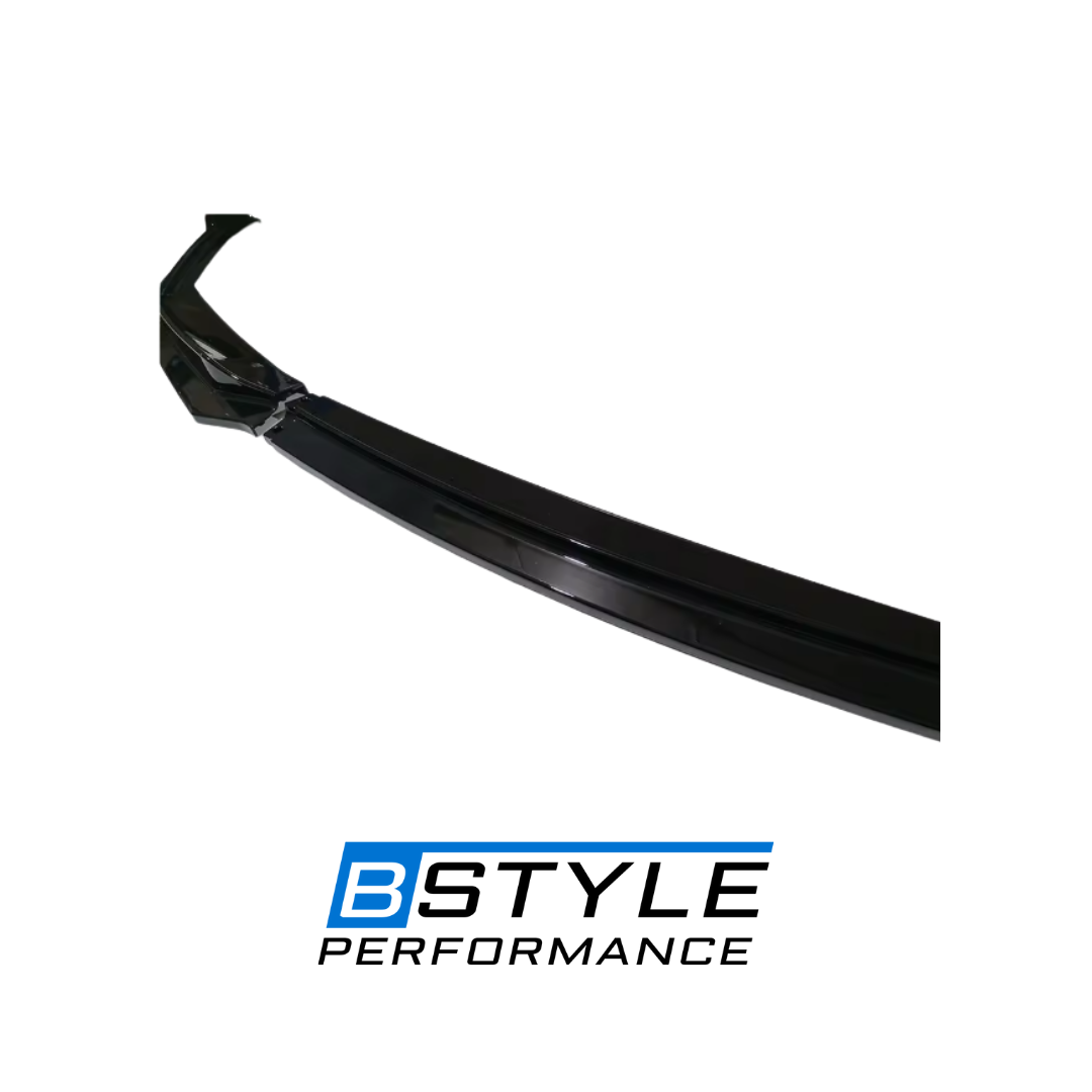 BMW 3 Series G20 G28 3-Piece ABS Gloss Black Front Bumper Lip