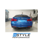 BMW 3 Series F30 M Sport MP Style Carbon Fiber Front Bumper Splitter