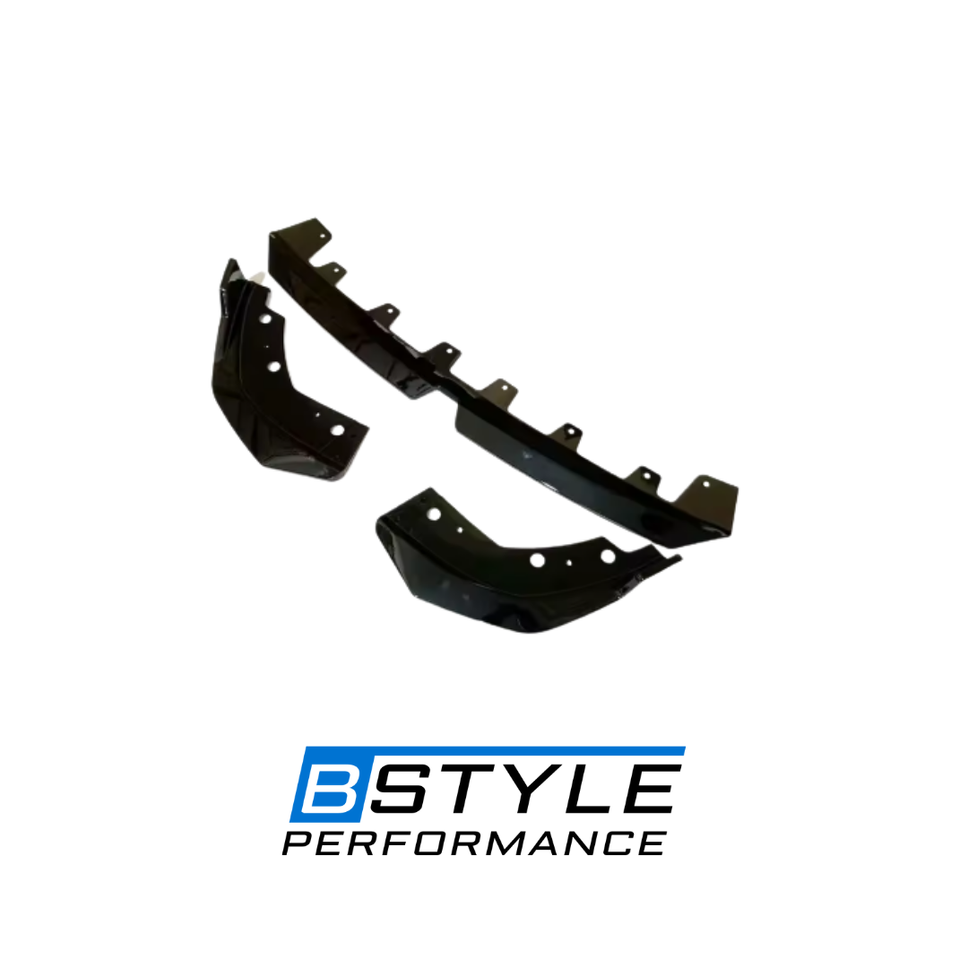 BMW 3 Series G20 G28 LCI MP Style 3-Piece Gloss Black Front Lip