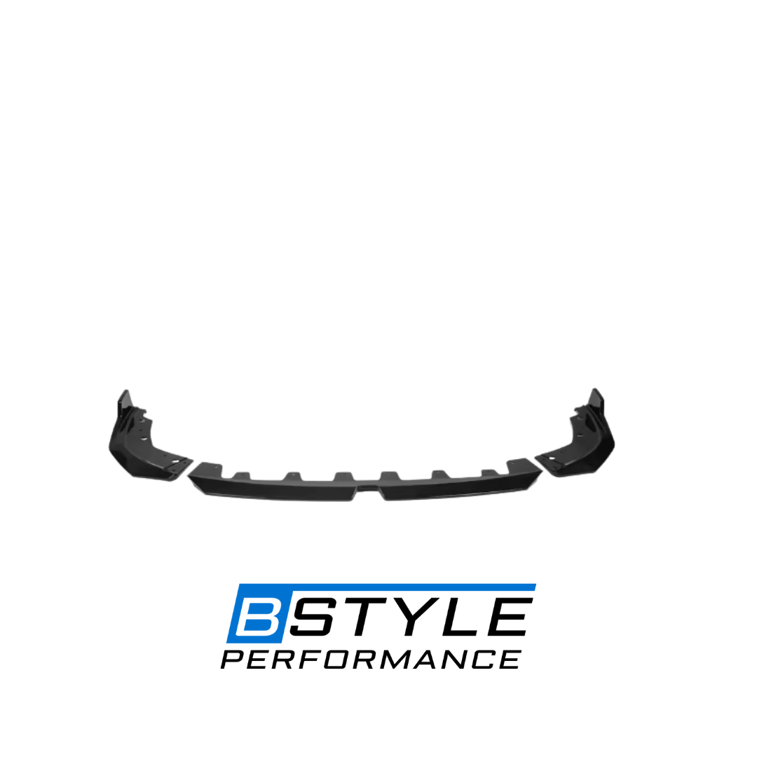 BMW 3 Series G20 G28 LCI MP Style 3-Piece Gloss Black Front Lip