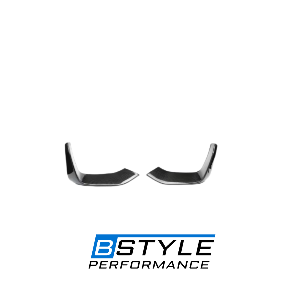 BMW M3 F80 M4 F82 Dry Carbon Fiber Front Side Vent Splitters