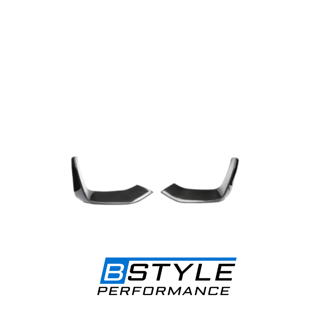 BMW M3 F80 M4 F82 Dry Carbon Fiber Front Side Vent Splitters